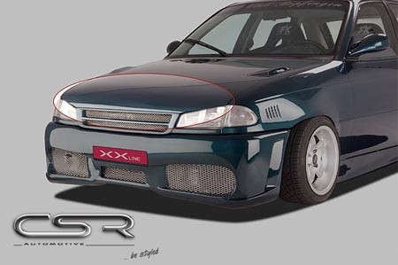 Motorkapverlenger Opel Astra F XLine