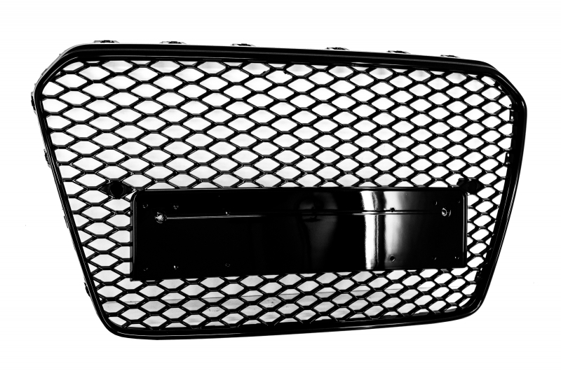 Grill Audi A5 8T 12-16 RS5 Look zwart S-Line
