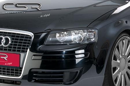 Koplampspoilers Audi A3 8P