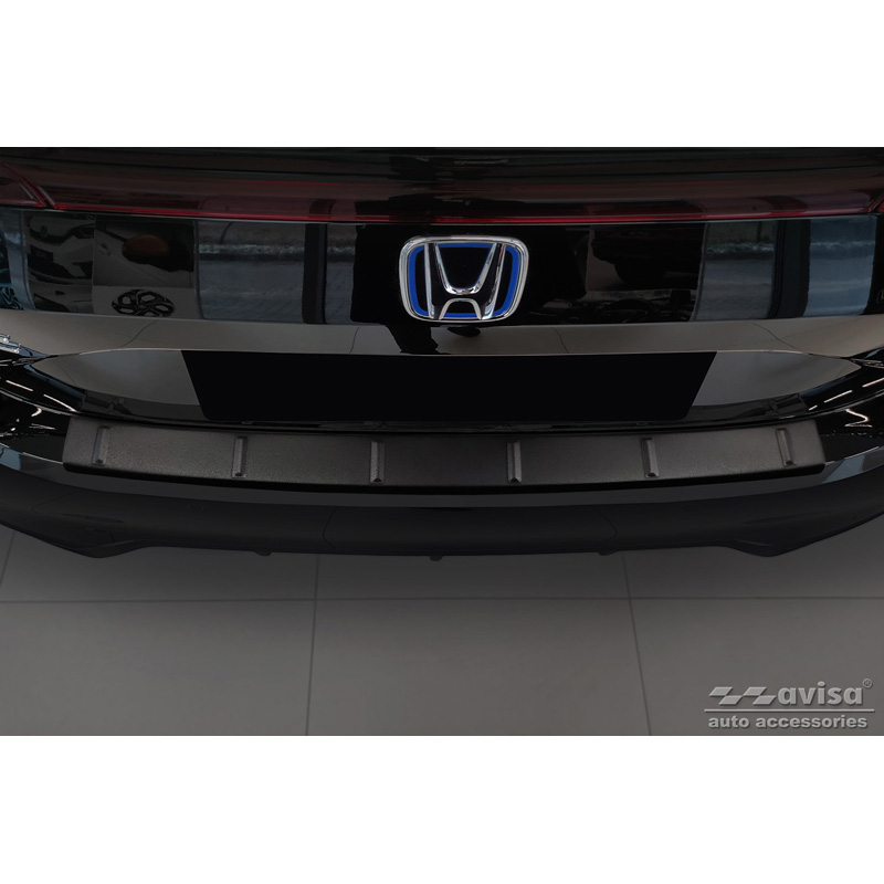 Matzwart RVS Achterbumperprotector  Honda Civic XI HB 2022- 'Ribs'