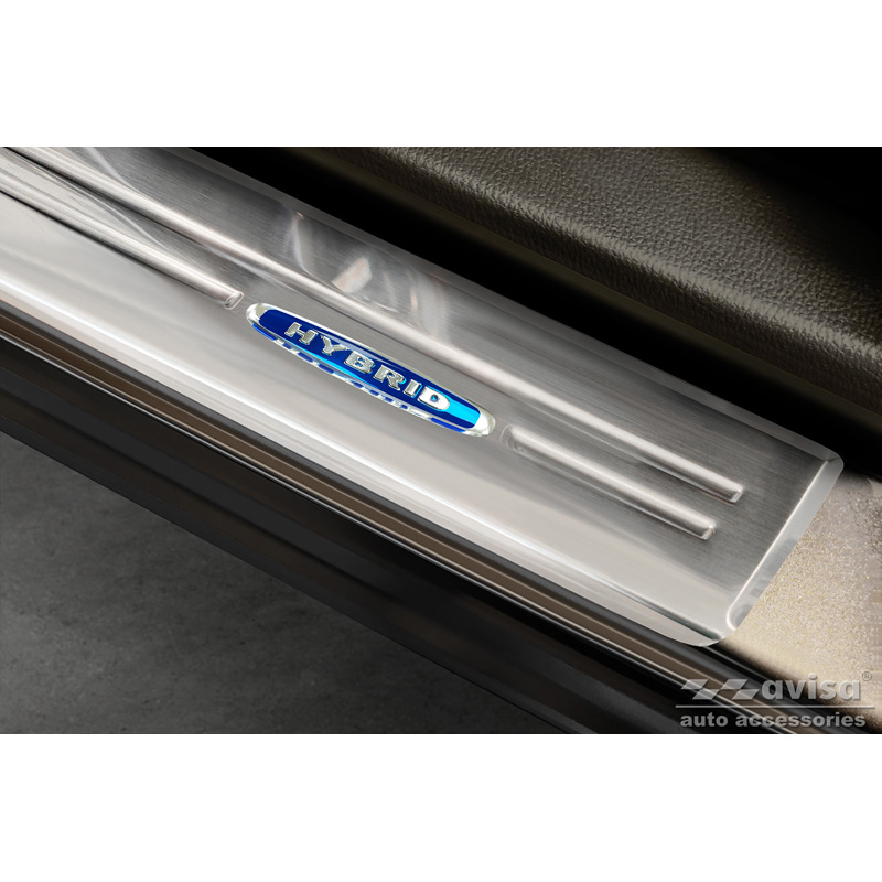 RVS Instaplijsten  Mitsubishi Eclipse Cross PHEV 2021- 'Hybrid' - 4-delig