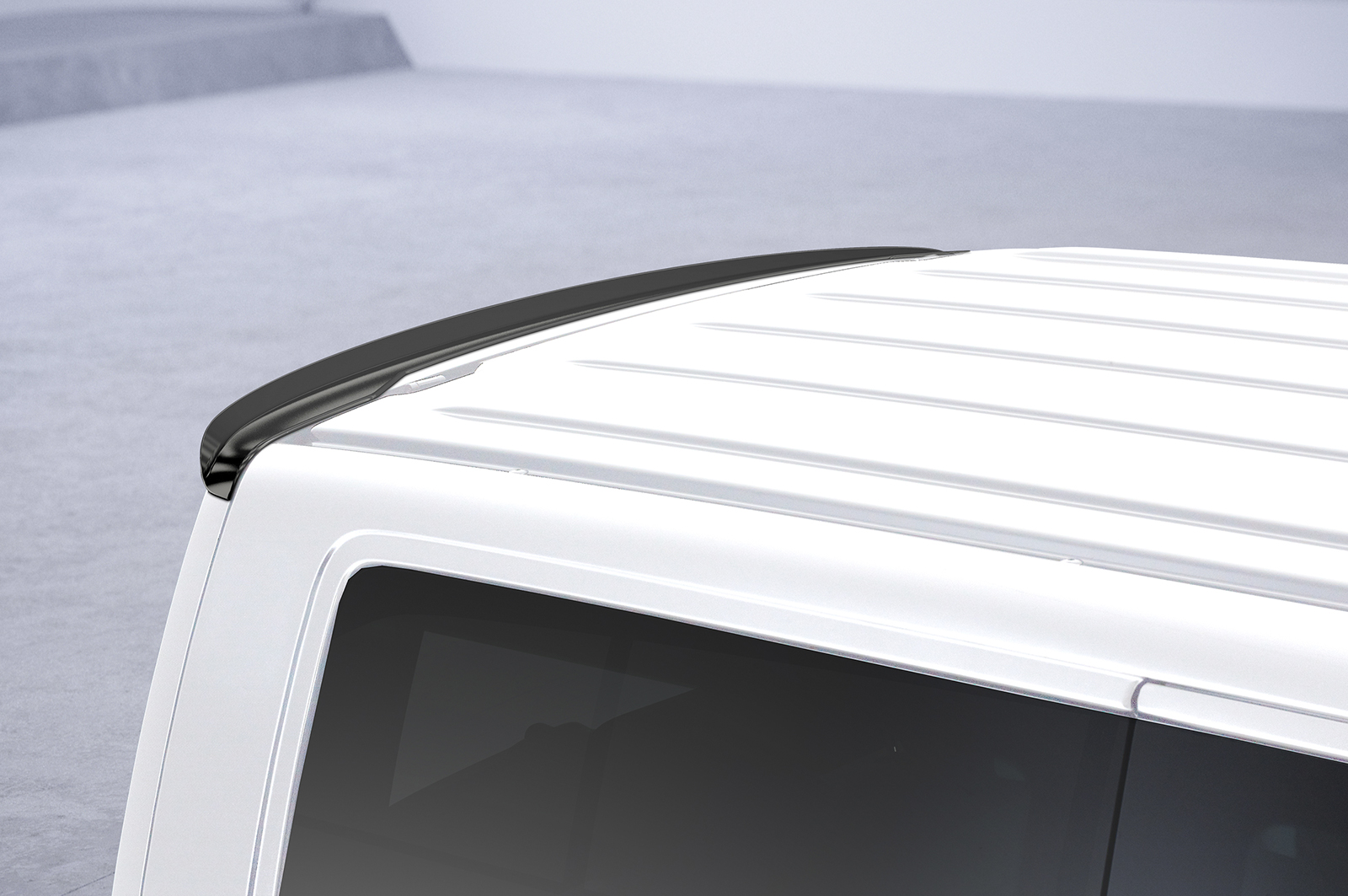 Spoiler Volkswagen Transporter T6 / T6.1 CSR Glans Zwart