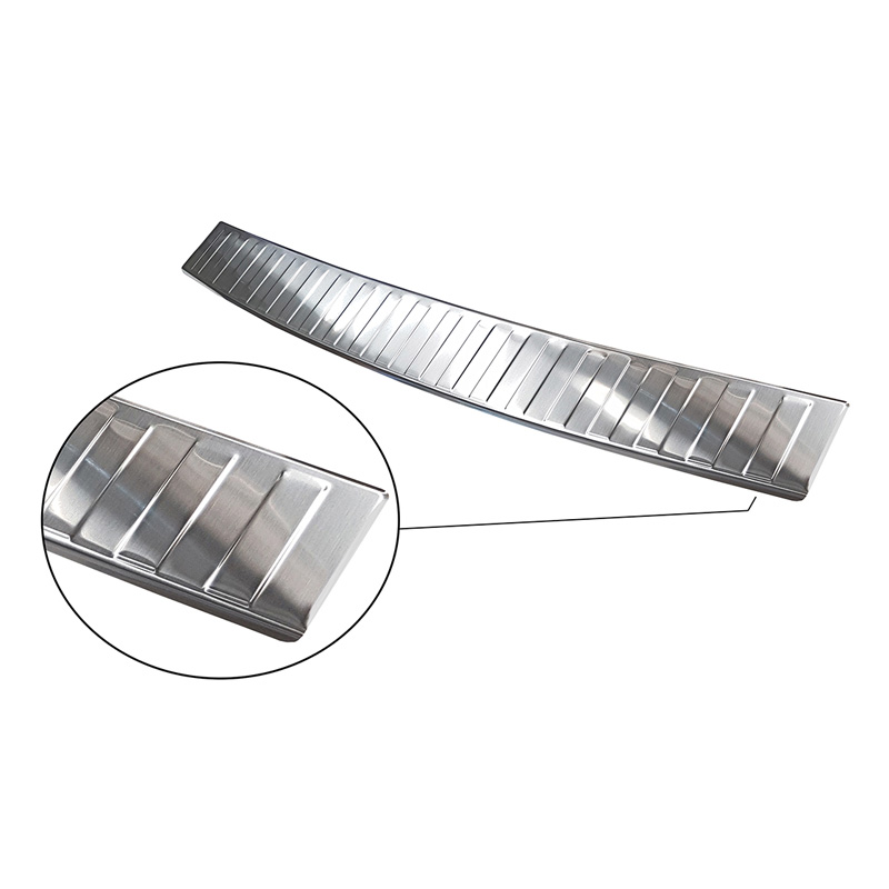 RVS Achterbumperprotector  Mercedes B-Klasse W245 2005-2008 'Ribs'