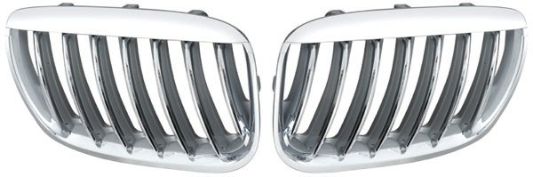 Grill Nieren BMW X5 03-07 Chroom