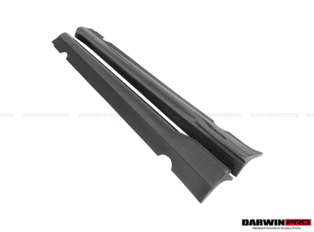 Tesla Model 3 IMP Style Carbon Fiber Zijskirts 2017-2021