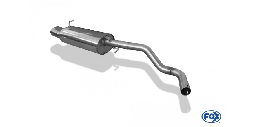 VW Golf IV Einddemper - 135x80 Typ 53 FOX