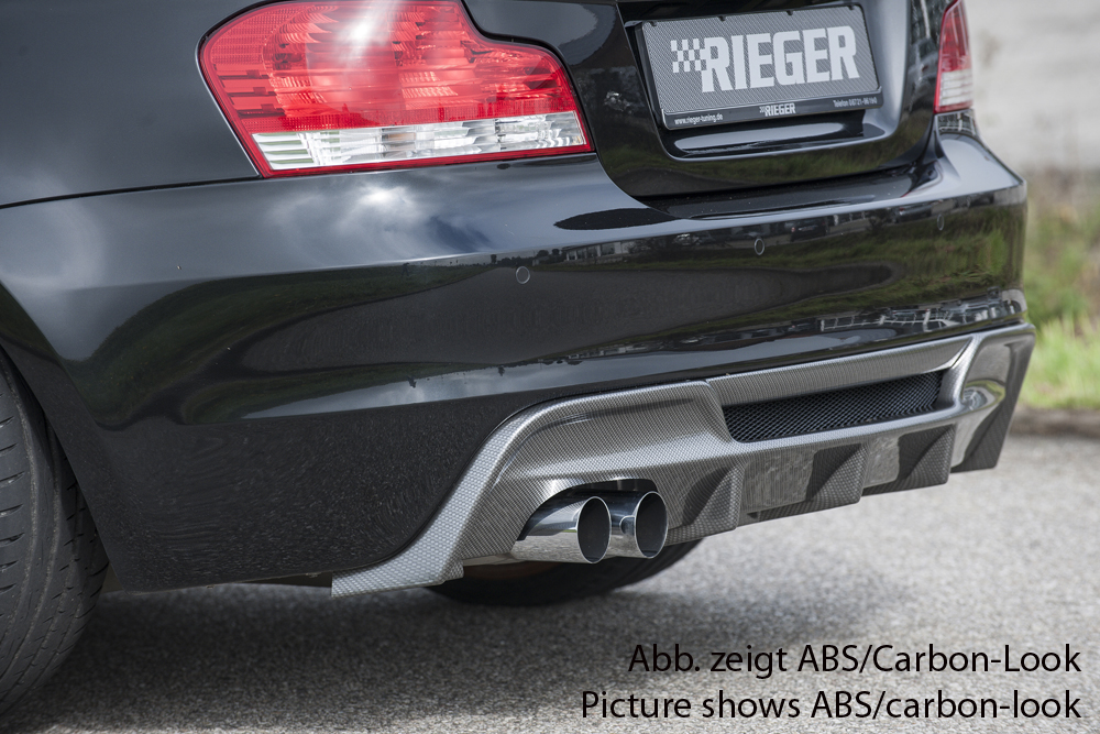 Rieger Rear skirt BMW 1 serie