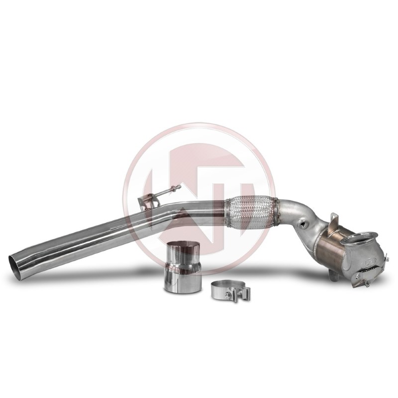 Downpipe Audi A3 8V 1.8 TSI 132kw (niet voor quattro) met Wagner sportkat. 200CPI