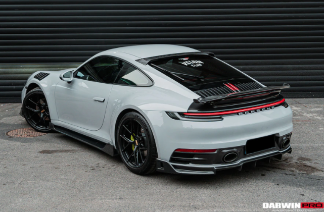Porsche 911 992 Carrera S/4/4S BKSS Style Carbon Dakspoiler 2019-2021