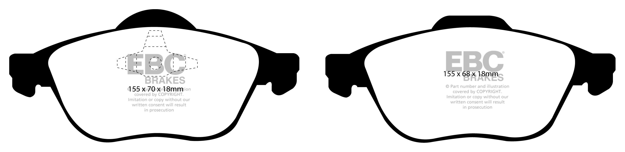 EBC Brakes RENAULT Grand Espace 2.0 TD (175) 2006-.. Remblokken