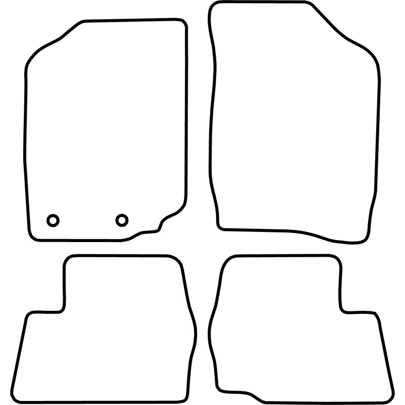 Automatten Velours  Daihatsu Sirion 1998-2005