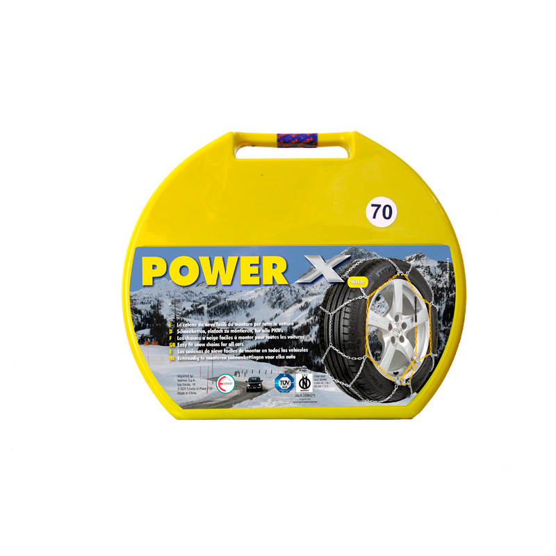 Sneeuwkettingset Everest Power X Maat 080