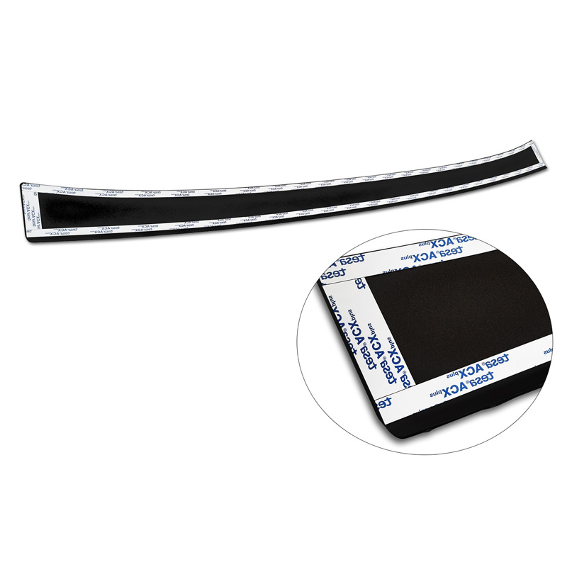 Matzwart Aluminium Achterbumperprotector  Mercedes Citan (W420) Box/Tourer 2021- 'Riffled Plate'