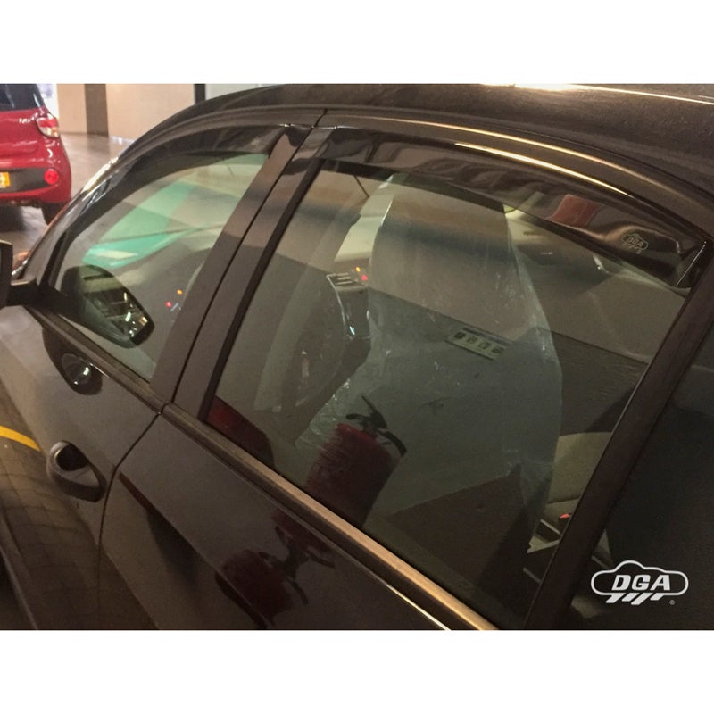 DGA Zijwindschermenset  Skoda Octavia III (5E) Sedan 2013-2017 & 2017-2020 (4-delig)