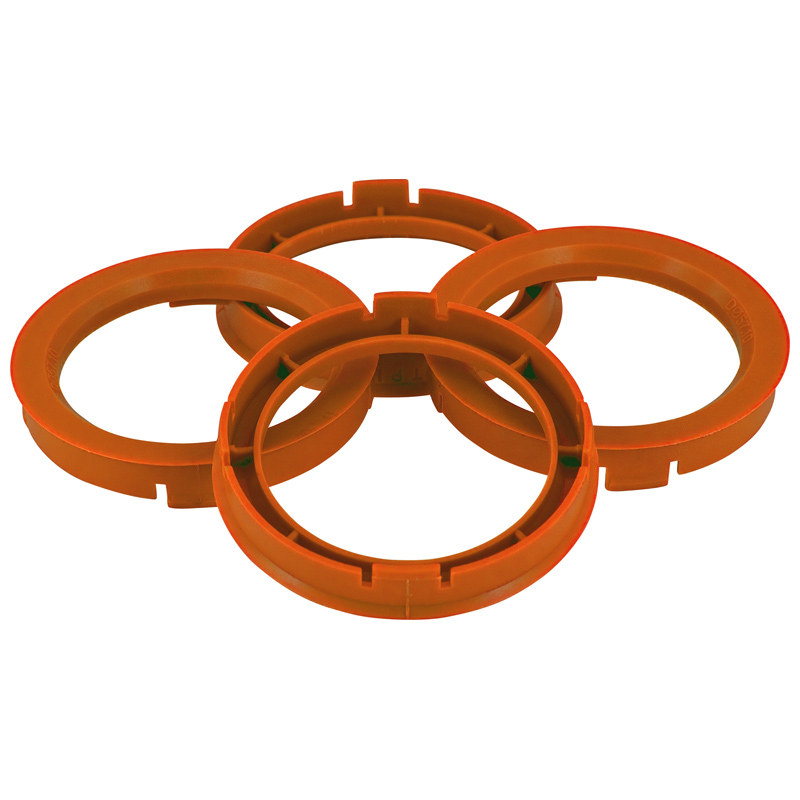 Set TPI Centreerringen - 73.0->67.1mm - Oranje
