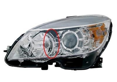 koplamp, H7+H7, elektr verstelb, incl stelmotortje, rechts, 10/2