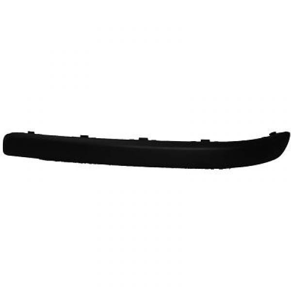 AchterBumper lijst links CORSA 03-06 ZWART