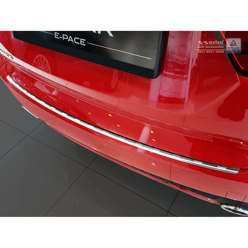 RVS Achterbumperprotector  Jaguar E-Pace 2017-2020 & FL 2020- 'Ribs'