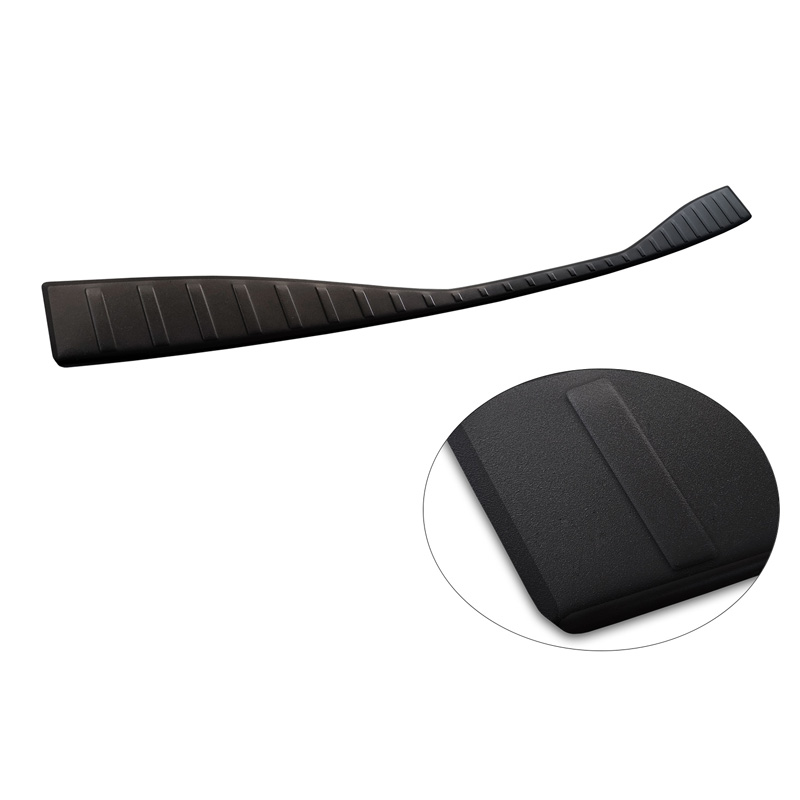 Matzwart RVS Achterbumperprotector  Toyota bZ4X 2021- & Subaru Solterra 2022- 'Ribs'