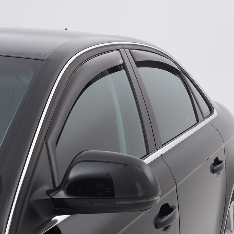 Zijwindschermen Master Dark (achter)  Honda Civic 5 deurs 2012-2017