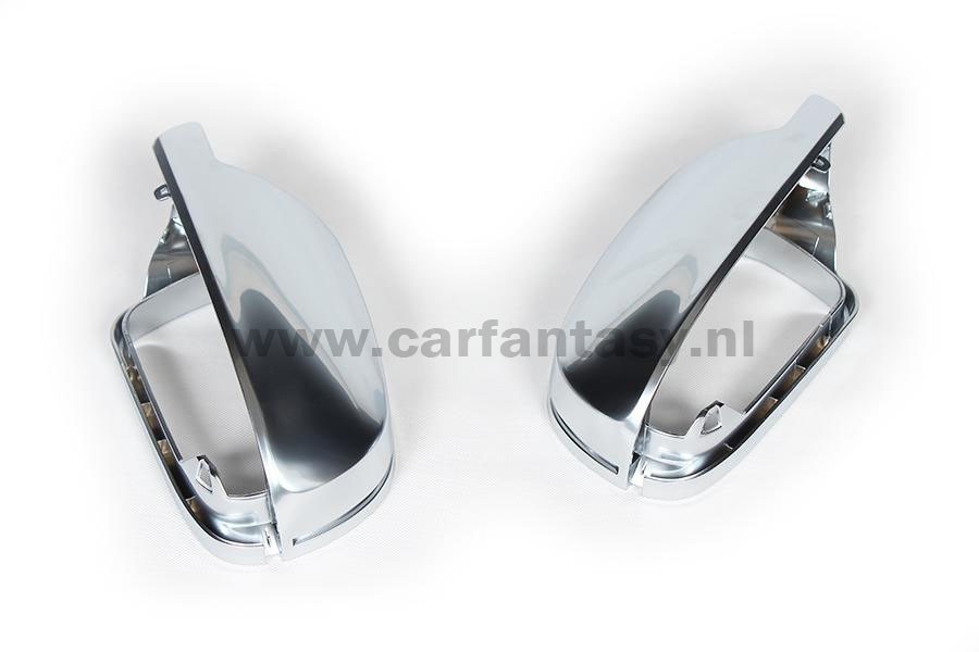Spiegelkappen Audi A4 B8 / B9 10-15 Aluminium mat chroom