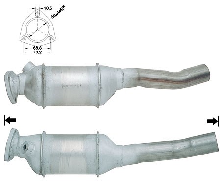 Audi 80 2.0 Quattro 1984 cc 83 Kw / 113 cv 3A Magnaflow CAT Bouw