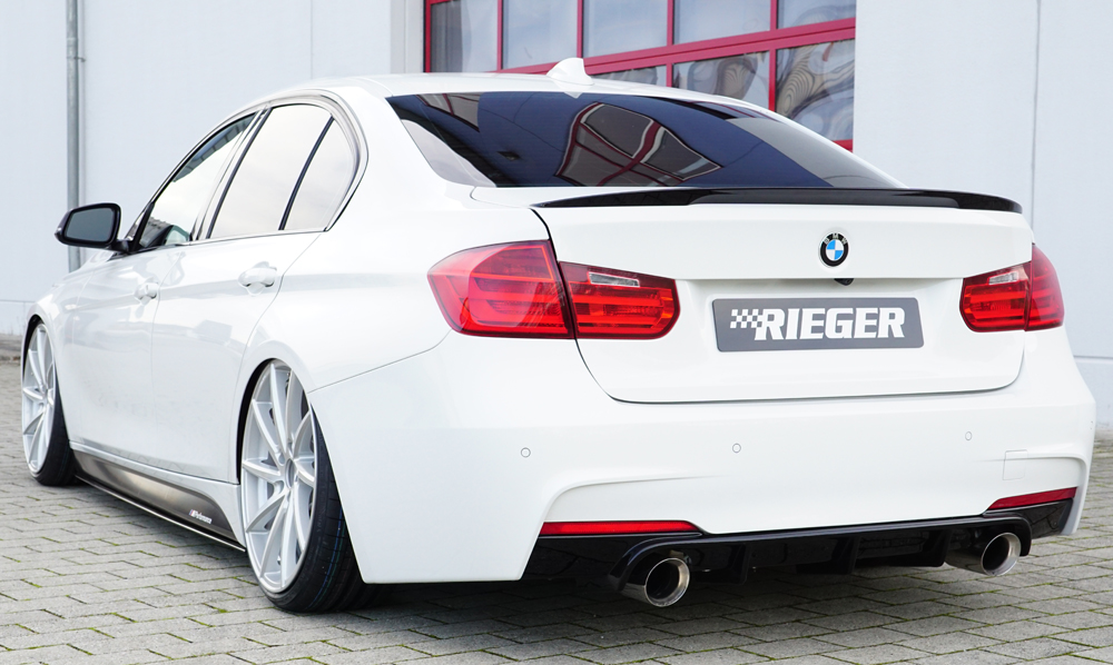Zijskirt BMW 3Serie F30/F31 2012-... echt Carbon Rieger