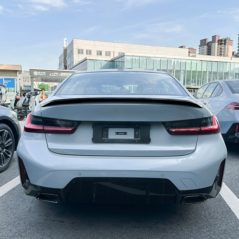 Achterspoiler  BMW 3-Serie G20 Sedan 2019- (ABS Glanzend zwart)