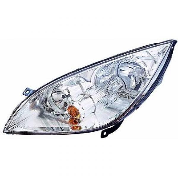 Koplamp links COLT 04-08 DEPO H7+H7/ZILVERKLEUR