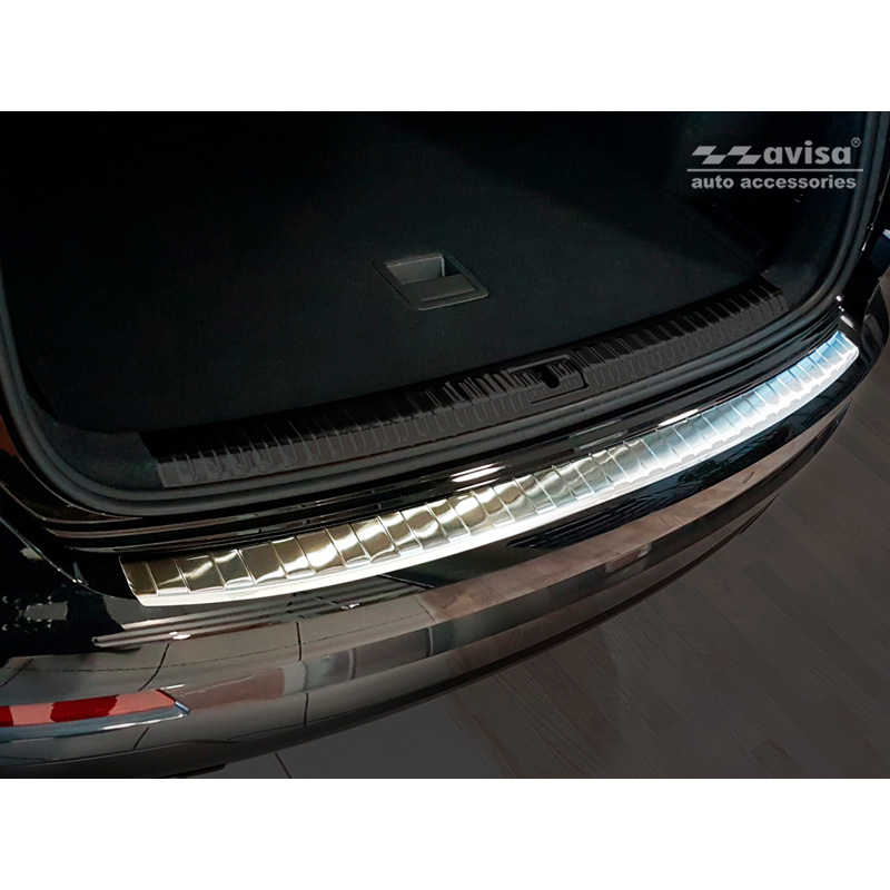 RVS Achterbumperprotector  Audi Q3 II 2019- incl. S-Line 'Ribs'