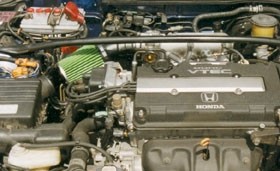 GREEN kit Honda CRX Targa 1.6 VTi 118kw (EG2)