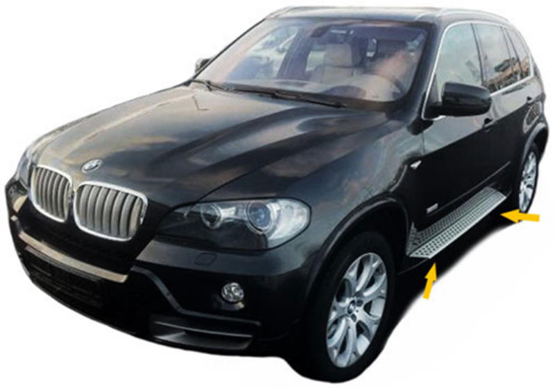Treeplanken Sidesteps BMW X5 E70 07-13