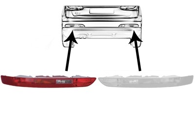 ACHTERLICHT LINKS In Achterbumper AUDI Q3 06/11 > 15