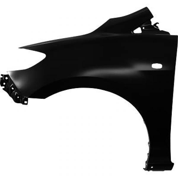 Voorscherm links Mazda 5. 05-08 voor Dorpel VERB.