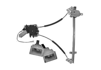 raammechanisme, 2/3 drs, incl motor, links Daewoo Lanos, 1997-20