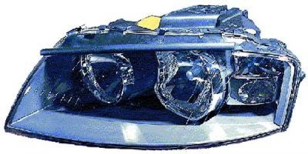 Koplamp rechts Audi A3 8P 03-08 H7+H7