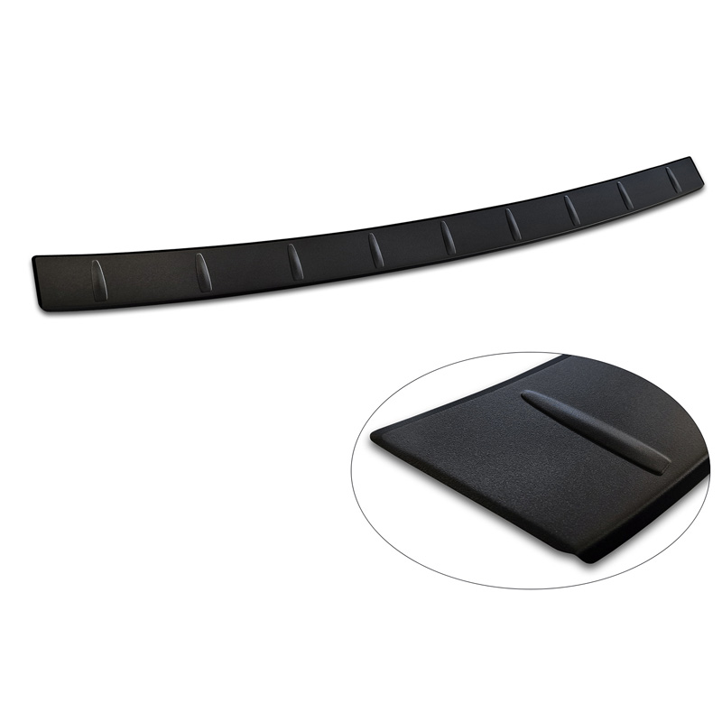 Matzwart RVS Achterbumperprotector  Fiat 600 Mild Hybrid / 600e 2023- 'Ribs'