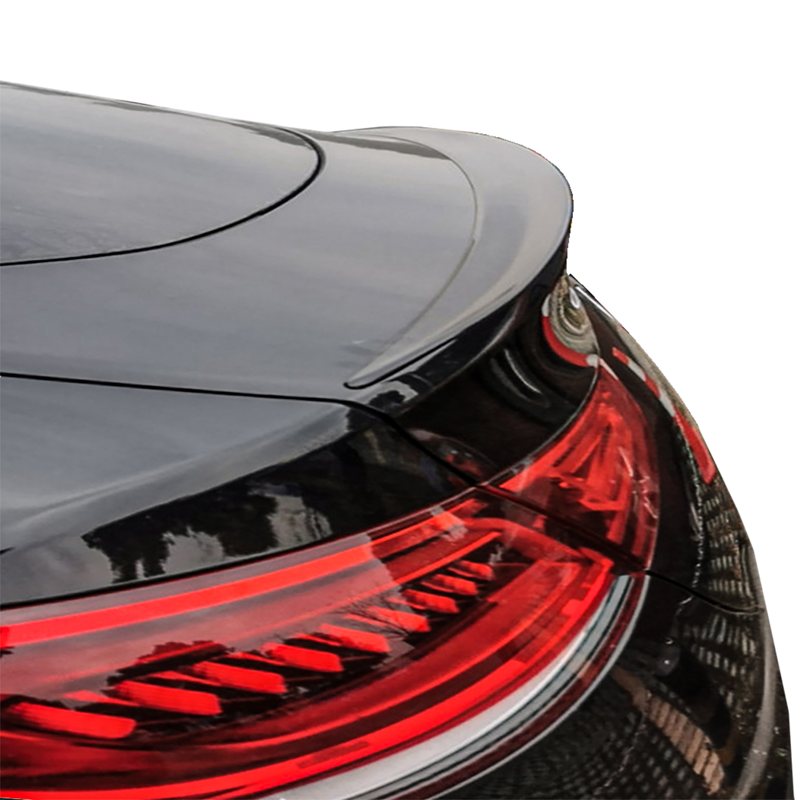 Spoiler Mercedes GLE Coupe C167 Glans Zwart