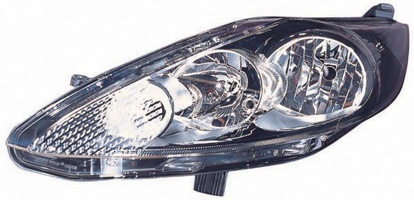 Koplamp rechts FIESTA 08->> H7+H1