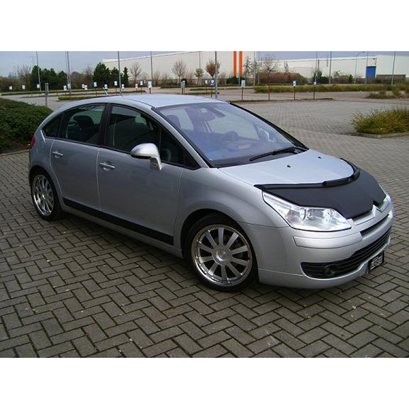 Motorkapsteenslaghoes  Citroen C4 2005-2008 zwart