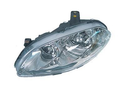 koplamp, H7+H1, incl stelmotortje, rechts,-11/2007 Fiat Croma, 2