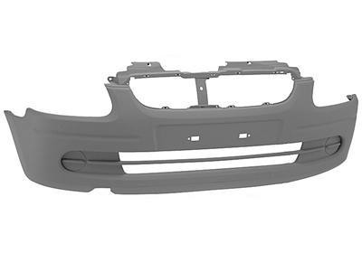 voorbumper, in primer,-09/2003 Opel Agila, 2000-2007