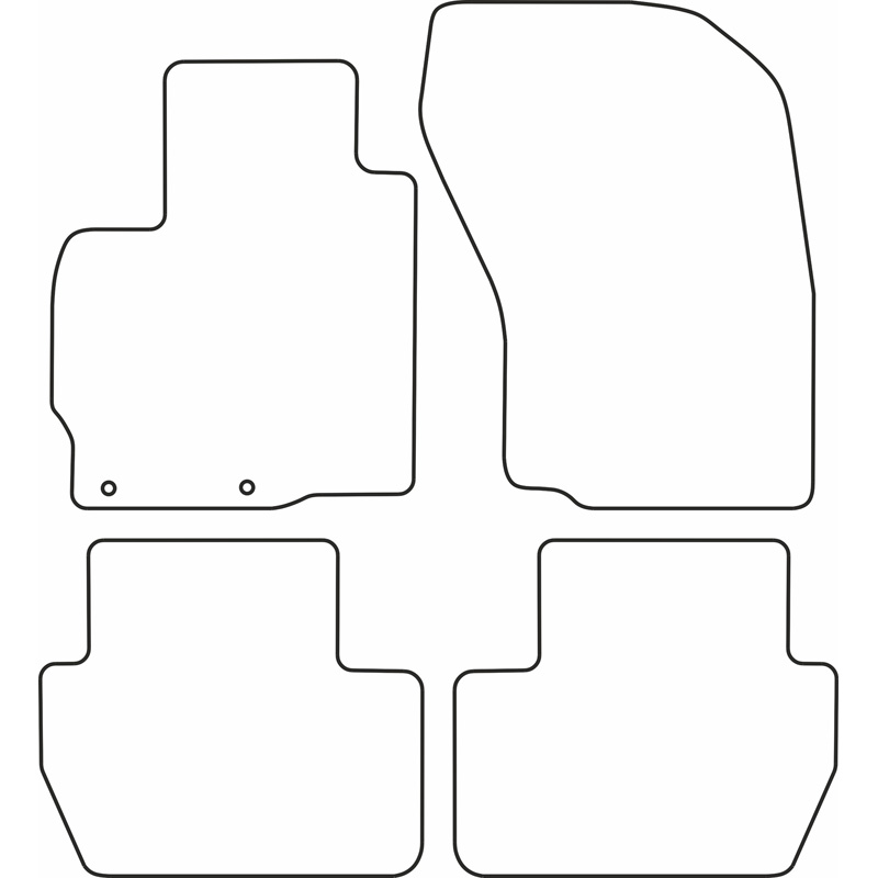 Automatten  Citroen C-Crosser 2007-2012
