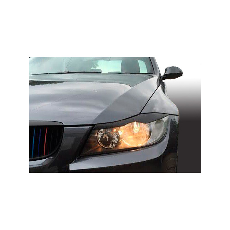 Koplampspoilers  BMW 3-Serie E90/E91 Sedan/Touring 2005-2012 (ABS)