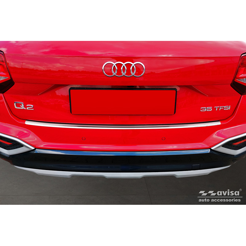 RVS Achterbumperprotector  Audi Q2 Facelift 2020-