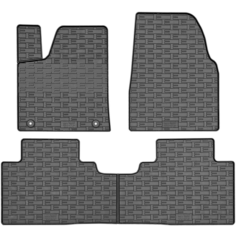 CIKCAR Rubber matten  Leapmotor B10 2025- (3-delig)