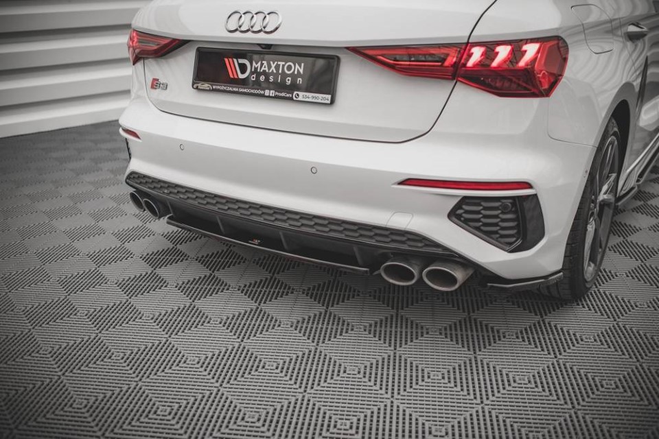 Centrale Achterspoiler Audi S3 8Y Glanzend zwart