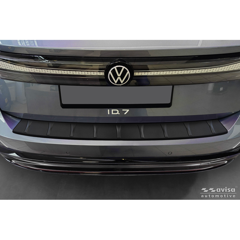 Matzwart RVS Achterbumperprotector  Volkswagen ID.7 Tourer 2024- 'Ribs'