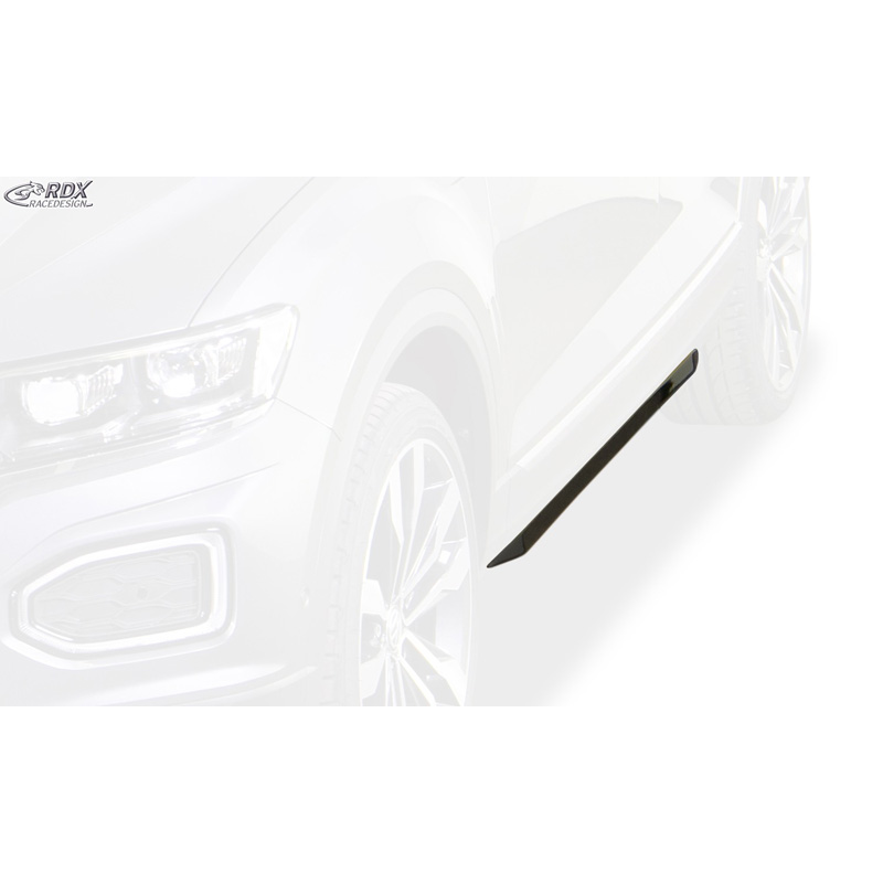 Sideskirts 'Slim'  Volkswagen T-Roc 2017- (ABS zwart glanzend)
