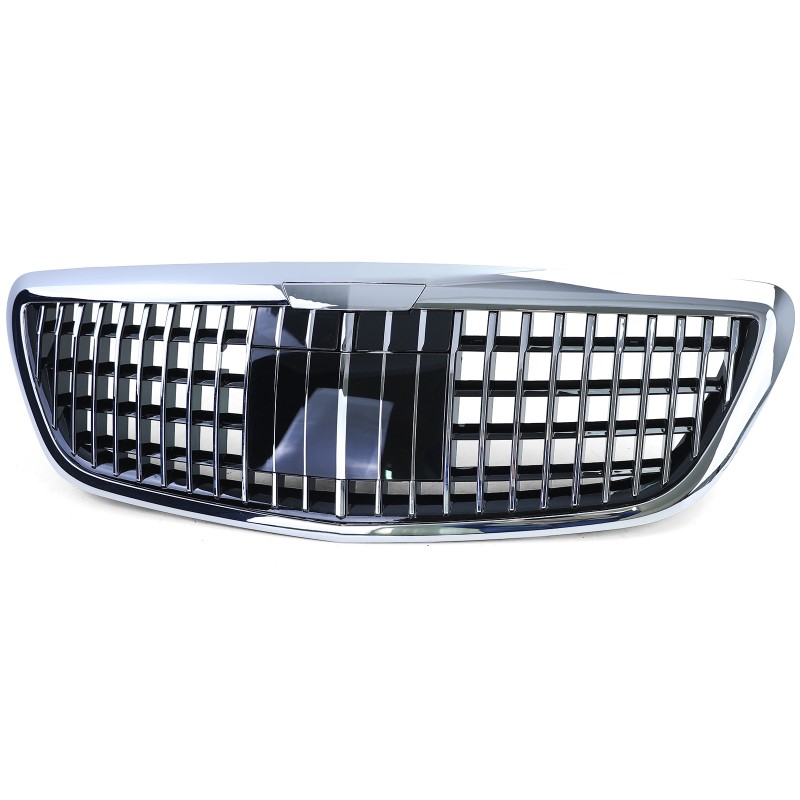 Grill Mercedes W222 Vertical Design Chroom Nightvision
